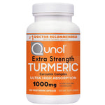 Qunol Extra Strength Turmeric Curcumin Complex 1000mg - 120 Vegetarian Capsules