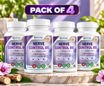 PhytAge Labs Nerve Control 911 All-Natural Plant-Based Nerve Health Support – Pack of 4