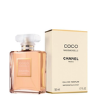 Chanel Coco Mademoiselle Eau de Parfum 50 ml spray bottle with box